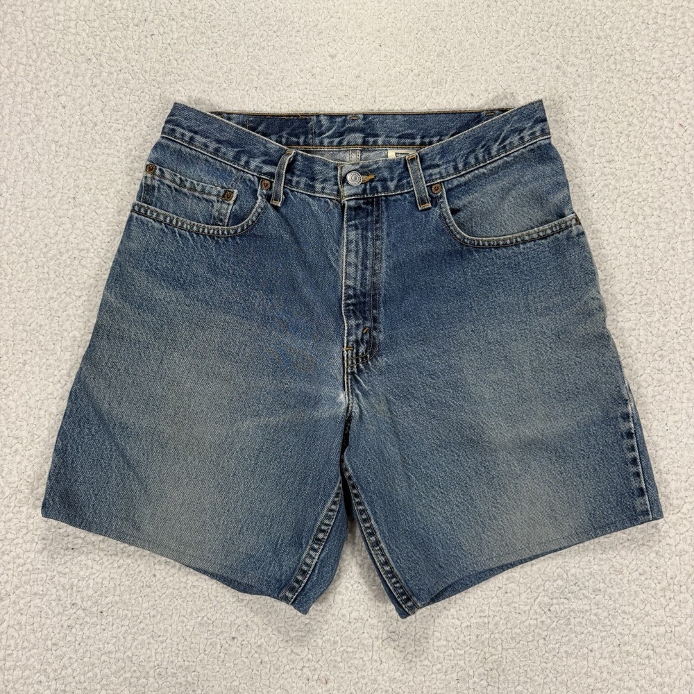 VTG Levi's 560 Cutoff Shorts Men's 32 (Actual 30x7) Y2K Hemmed Jorts Casual